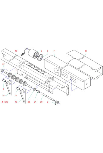 FAN DC-24V TDS700 PRINTER 0002977699 Océ 2977699