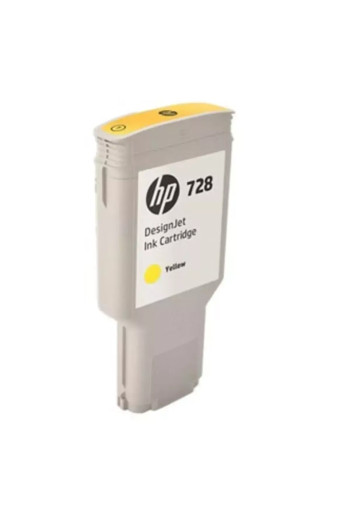 Tusze HP728 F9K15A Yellow 300ml