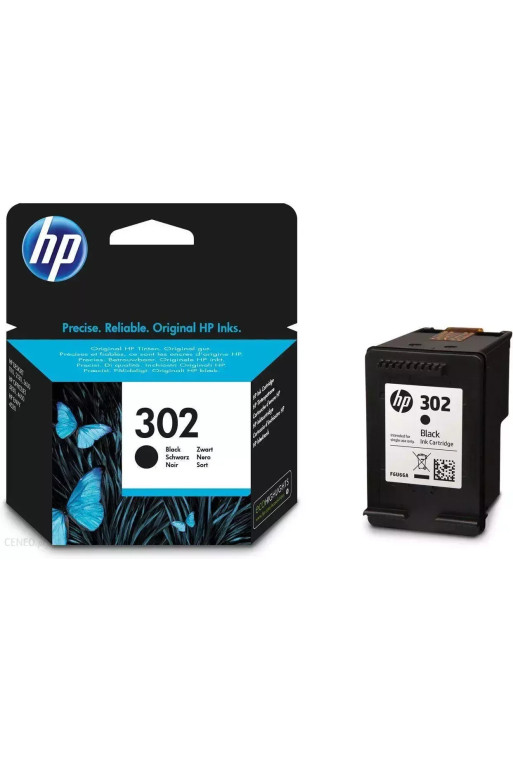 Tusze HP302 Black F6U66AE