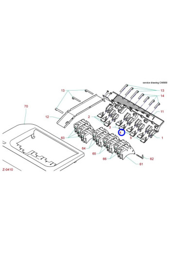 INK CONNECT M TCS500 PRINTER 1060044812 Océ