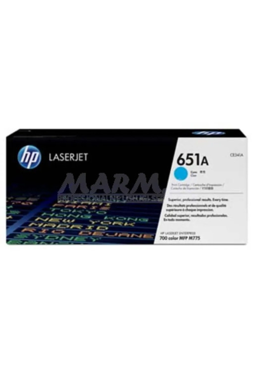 TONER HP-651A CYAN, CE341A, 16000S