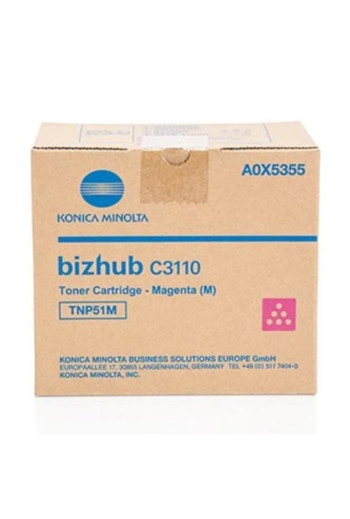 Toner TNP-51 Konica Minolta Magenta A0X5355