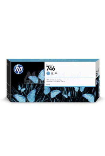 Ink / tusz HP P2V80A, HP746 300ml cyan