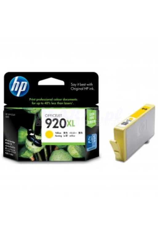 Tusz / Ink HP-920XL yellow CD974AE